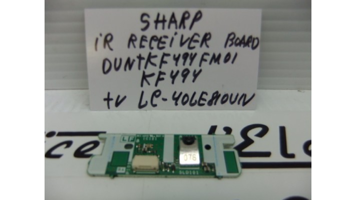 Sharp KF494 IR receiver board .